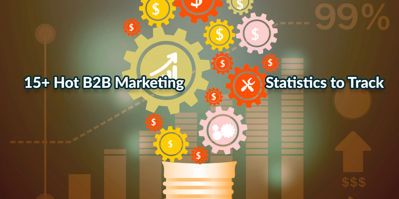 15+ Hot B2B Marketing Statistics to Track