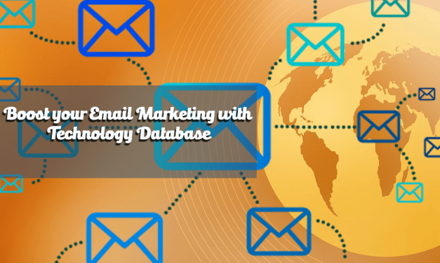 Boost your Email Marketing with Technology Database