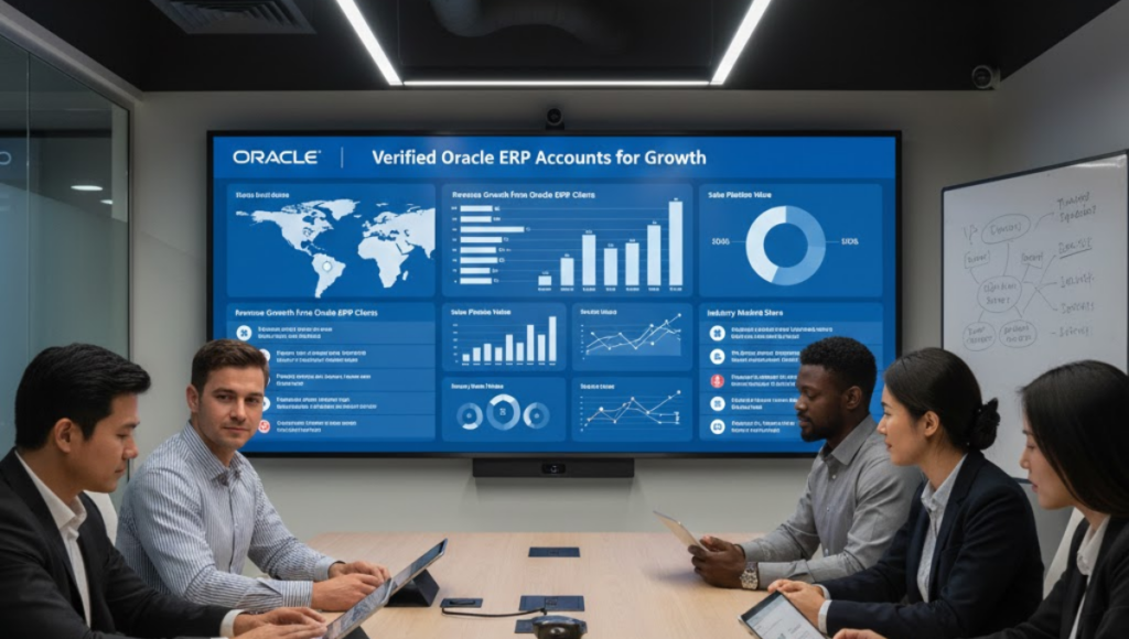 Get Verified Companies Using Oracle ERP for Sales Growth