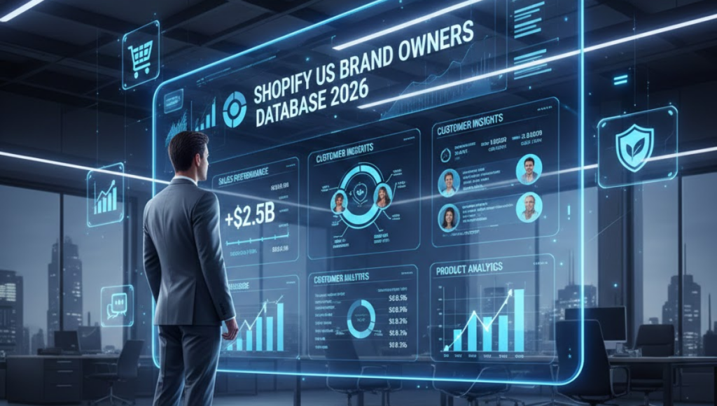 Shopify US DTC Brand Owners Database (Ultimate Guide 2026)