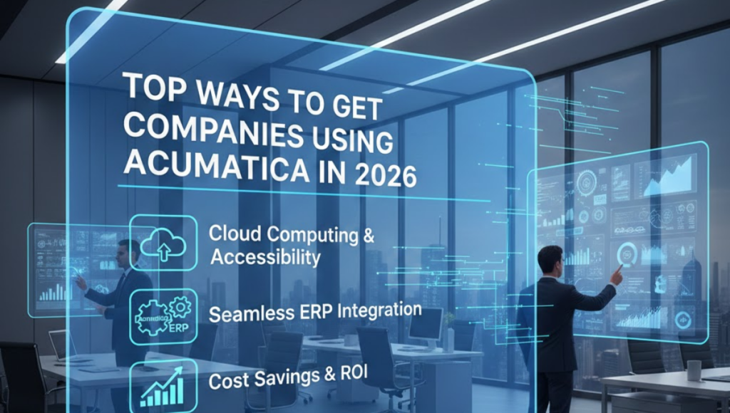 Top 10 Ways to Get Companies Using Acumatica in 2026