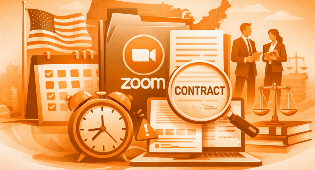 Zoom Contract Expiration Strategy: A US Law Firm Case Study