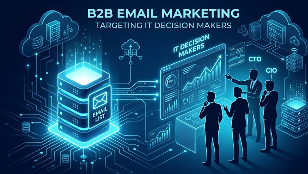 IT Decision Makers Email List 10 Best Providers for 2026